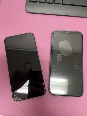 iPhone 11 screen replaced