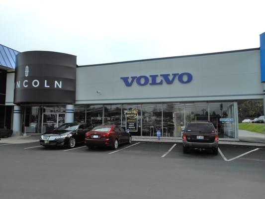 Our Lincoln & Volvo storefront