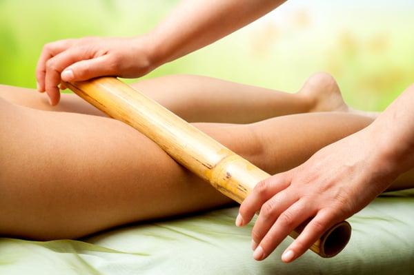 Our new signature Bamboo therapy uses bamboo sticks to reach deep areas of stress and pain to relieve and relax