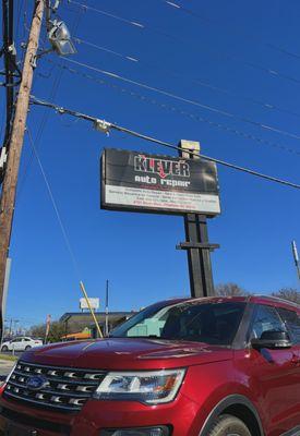 Klever Auto Repair sign!