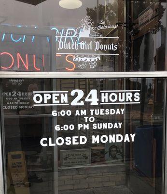 They are now open 24 HOURS!