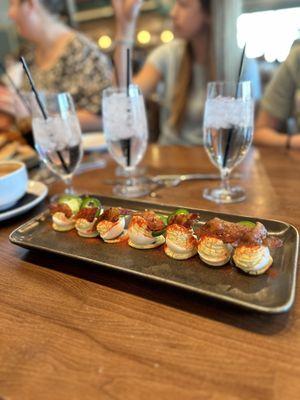 Jalapeño deviled eggs