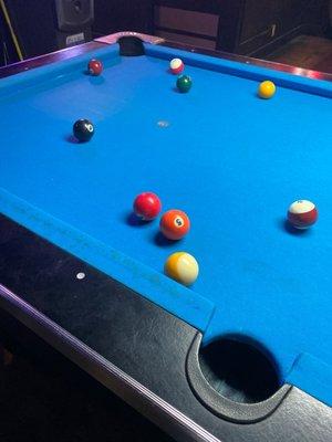 Pool table