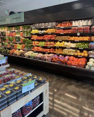 Beautiful produce display