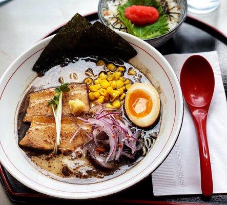 Black Garlic tonkotsu ramen