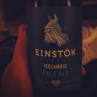 Fun selection of beer sometimes includes Iceland beer