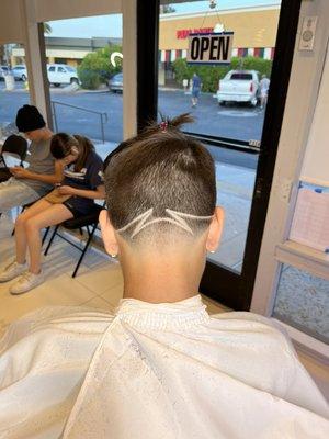 Haircut and design