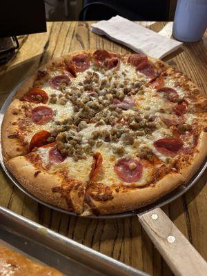 Meat lovers Pizza