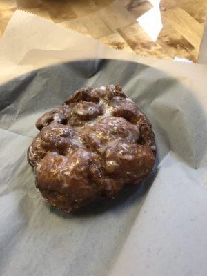 My AMAZING apple fritter... I miss it.