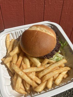 Burger & Fries