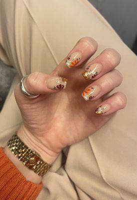 Sns + pumpkin  chrome