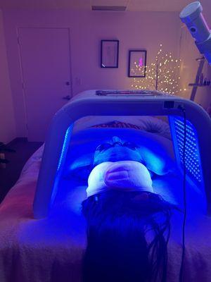 LED light therapy included to ANY service