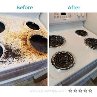 Stove cleaning