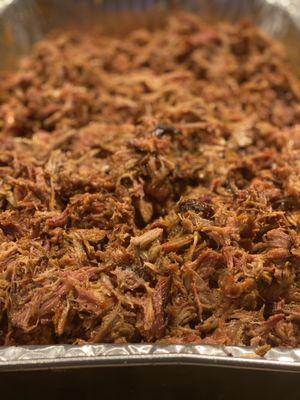 Smoked pulled pork