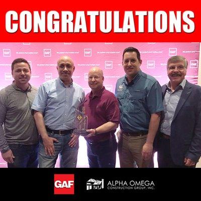 GAF President's Club Award Winners