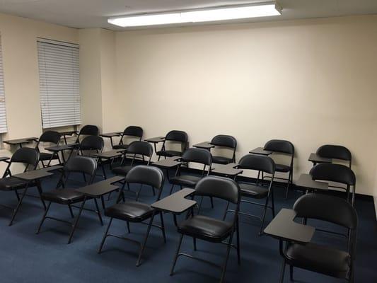 Our classroom for Driving Education. Visit us at 7603 Georgia Avenue NW, Suite 204 Washington, DC, 20012