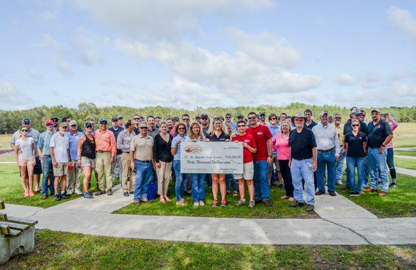 1st Annual Shooting for SAYS Event - We raised $30,000 for St. Augustine Youth Services!