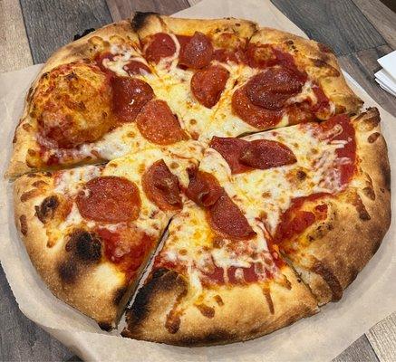 Pepperoni pizza