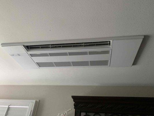 Mitsubishi Ductless Ceiling Cassette