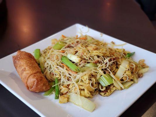 Singapore noodles (lunch)