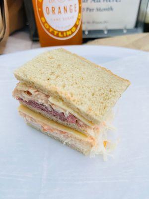 Sloppy Joe sandwich. Unique, so fresh and a great lunch.