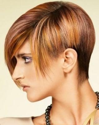 women tapered hair cut $25