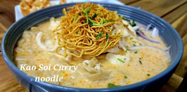 Kao Soi Curry noodle bowl. Perfection!