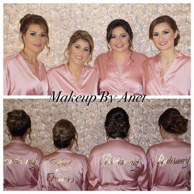 Bridesmaids glam !