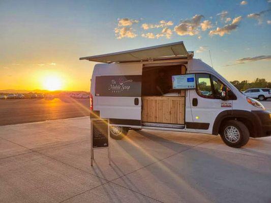 "tux" Promaster ice cream service van.