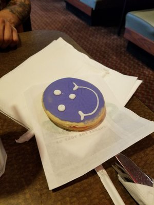 Signature smile cookies: very soft and doughy tasting