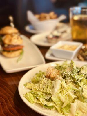 Caesar Salad Sliders Modelo Beer