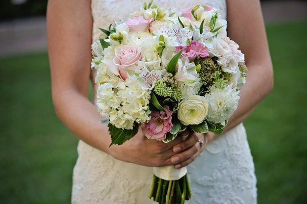 Professional bouquet shot