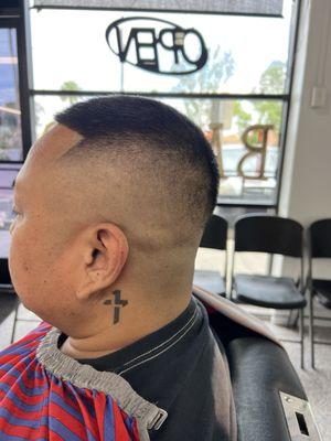 Nice tight fade !!!  Family friendly!!!!!