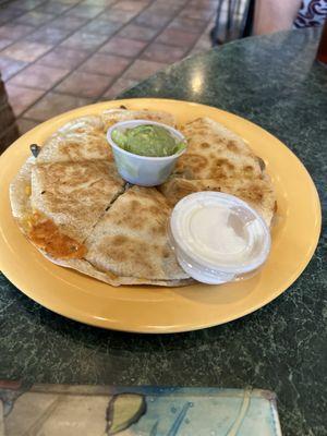 Vegetarian quesadilla