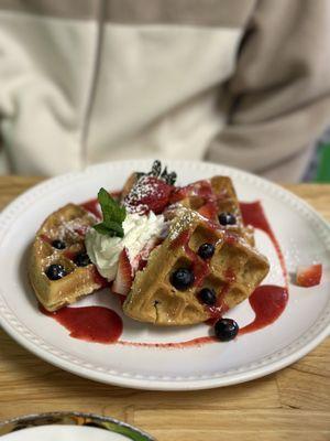 Belgian Berry Waffle