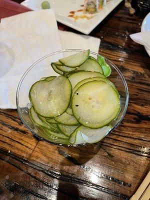 Cucumber salad