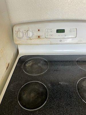 Stove dirty