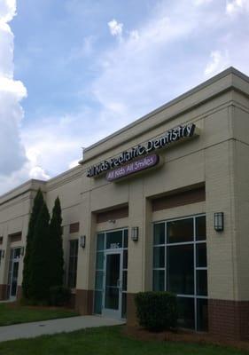 All Kids Pediatric Dentistry | Exterior | Dentist for infants, children and teens in Charlotte, NC www.akasmiles.com