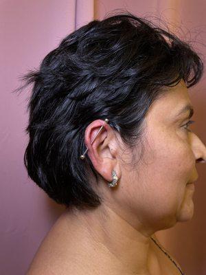 Industrial piercing