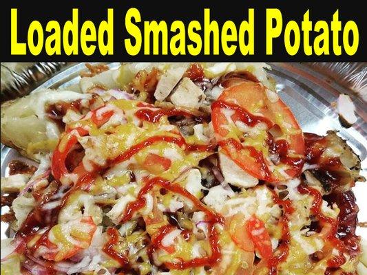 Loaded Smashed Potatoes