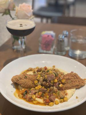 Calm in the Morn (espresso martini)  Fish & Grits