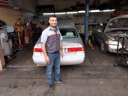 Shivan, owner of N&S Auto Repair.