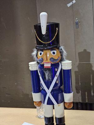 A gift from the Nutcracker Gift Shop.