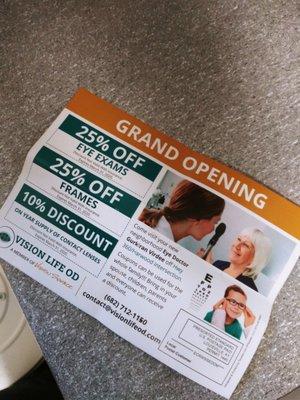 Staff is great about applying coupons