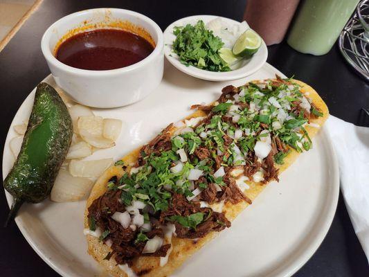 Huarache birria