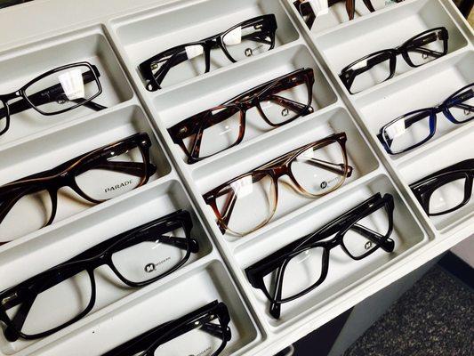 Modern frames. Completely covered by insurance.