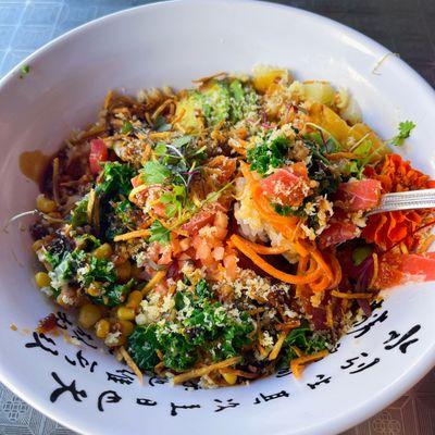 vegan poke bowl