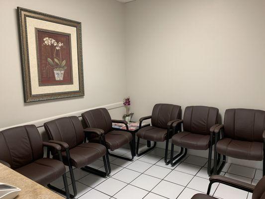 Patient waiting area.