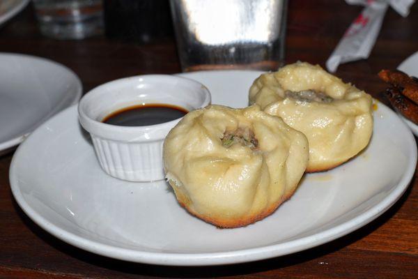 Fried steamed bao