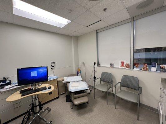 An exam room